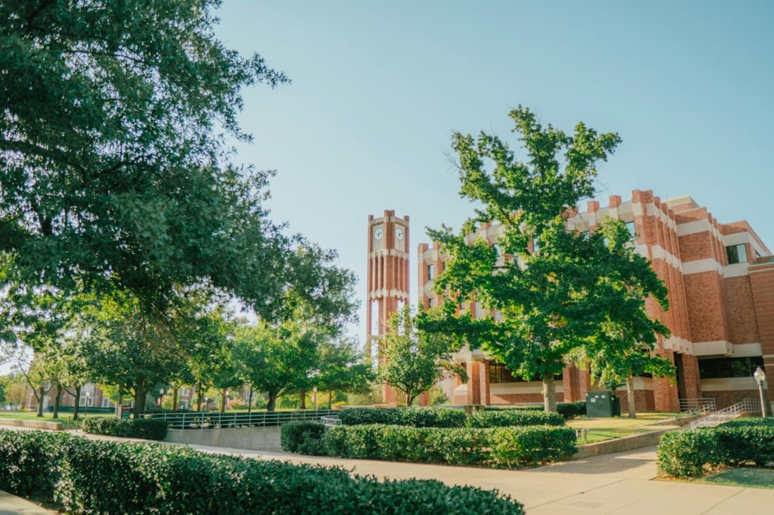 The University of Oklahoma campus in Norman